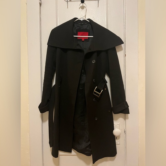 MNG Women’s Black Pea Coat Size XXS - Picture 1 of 9